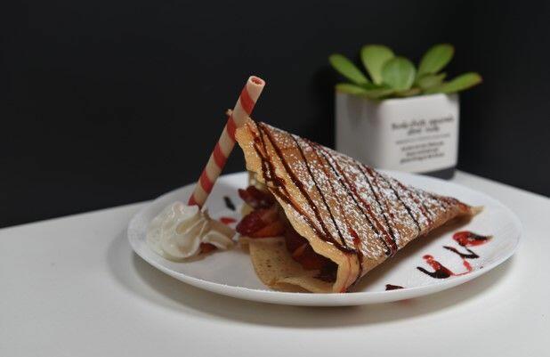 Chocolate Strawberry Crepe