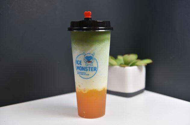 Mango Matcha Latte