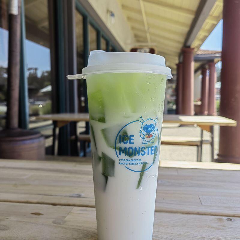 Pandan Coconut Latte